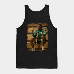 Ray Allen Sitting with an iced coffee Tank Top